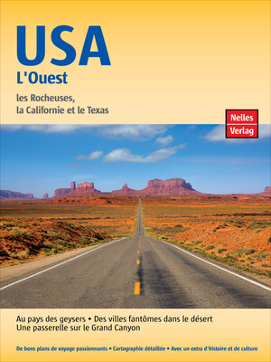 cover image of Guide Nelles USA L'Ouest